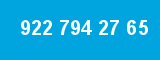 922 794 27 65